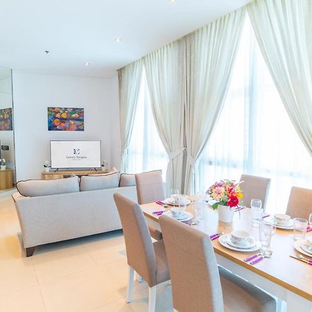 Luxury Escapes - Spacious 2Br Apt In The Heart Of Dubai Marina- Yacht Bay Eksteriør bilde