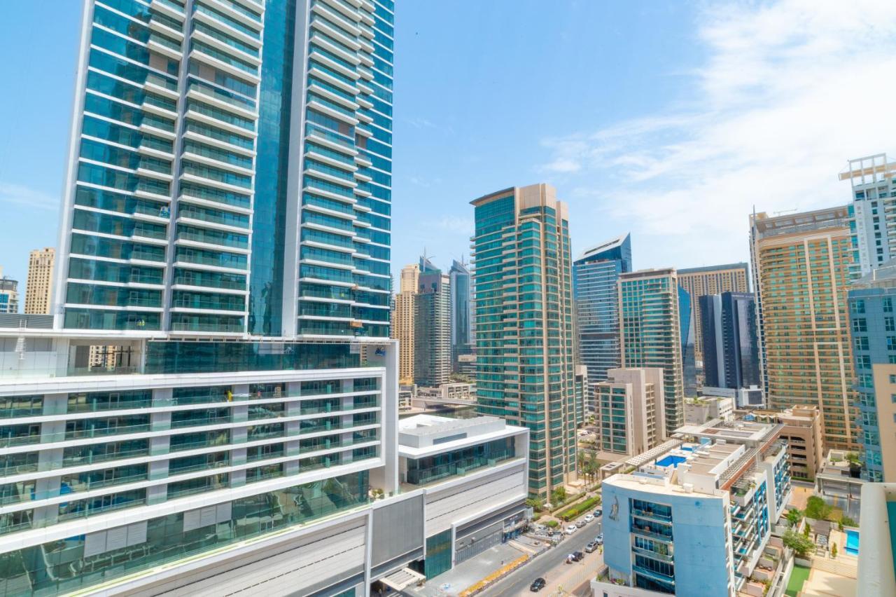 Luxury Escapes - Spacious 2Br Apt In The Heart Of Dubai Marina- Yacht Bay Eksteriør bilde